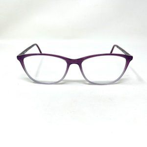 SUPERFLEX SF-511 C. 1 Purple Cat Eye Womens Full Rim Eyeglasses 55 [] 16-140
